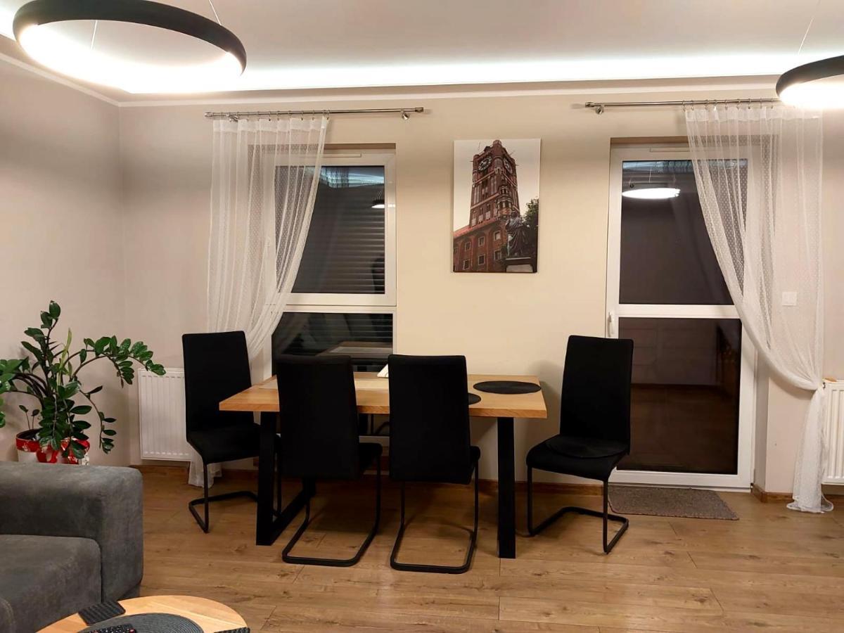 شقة Stary Toruń  في Apartament Sajowy Z Miejscem Postojowym W Garazu Podziemnym المظهر الخارجي الصورة